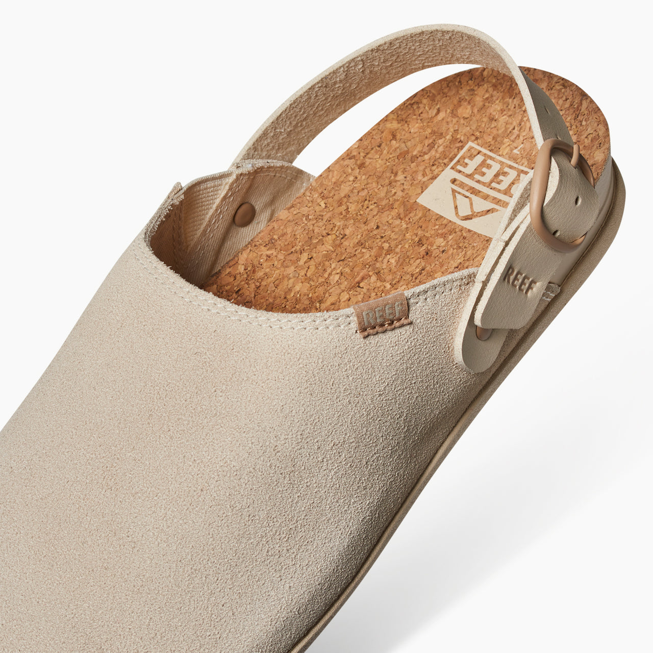 Reef Cushion Sage Suede